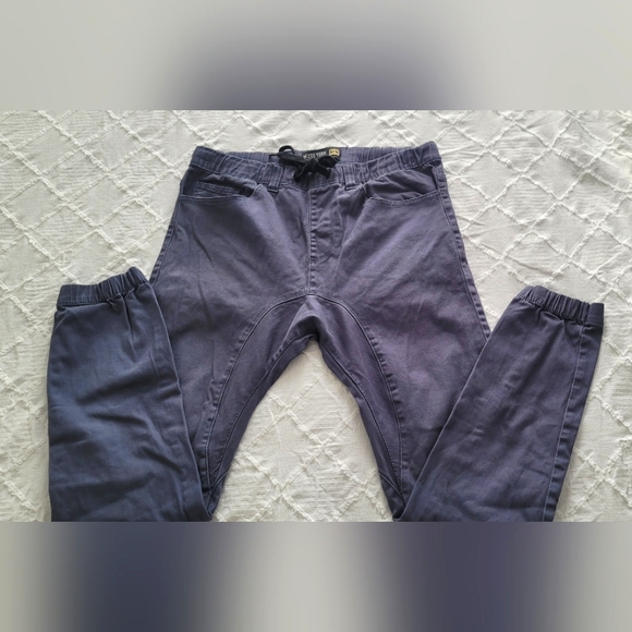 Purplish Color Zoo York Structured Jogger Pants, Size M - Picture 2 of 12